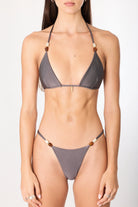 Tyla Beaded Top - Ash ONDRA