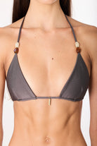 Tyla Beaded Top - Ash ONDRA